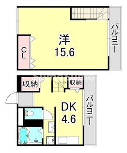 サザンコート(西宮)の間取り