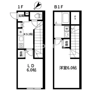 RiverResidence用賀の間取り