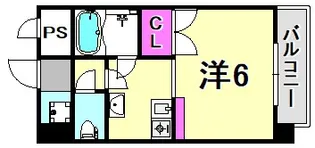 サンロード武庫之荘【4階】の間取り