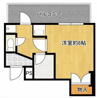 岩屋ビル【5階】の間取り