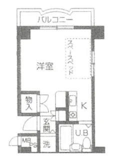 エンプレス武庫元町【3階】の間取り