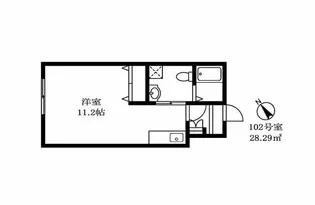 スターヴァレイサンク【2階】の間取り