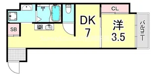 San Marino尼崎【6階】の間取り