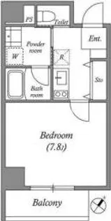 ブロード東灘深江駅前レジデンス【6階】の間取り