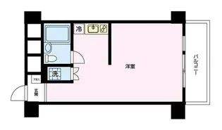 秀和恵比寿レジデンス【2階】の間取り
