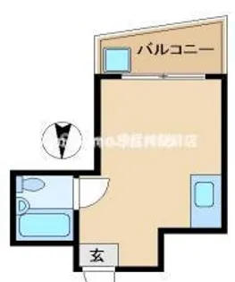 万和ビル【4階】の間取り