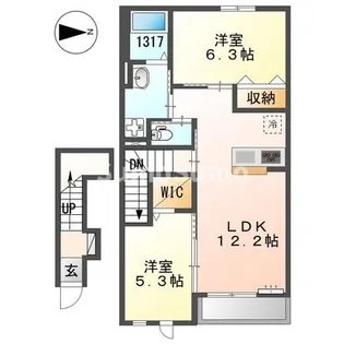 フロリバンダの間取り