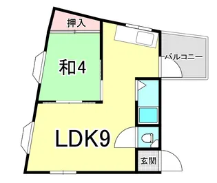 こすもす館【3階】の間取り