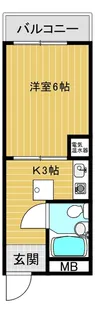 ハイツSea&See【5階】の間取り