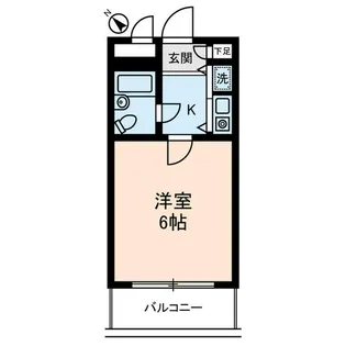 アサカシオン大岡山【4階】の間取り