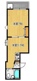 GYM清水が丘【4階】の間取り