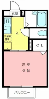 フレンドリーみづほ【1階】の間取り