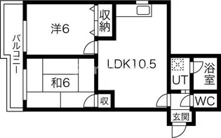 ファーストハウス【3階】の間取り