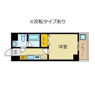 レ・コンフォルト【3階】の間取り