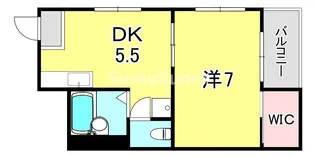 グリーン本山【2階】の間取り