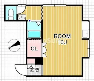 サエキハイツ【2階】の間取り
