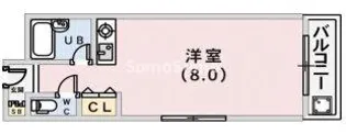 ドウェル本山【4階】の間取り