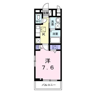 ヒカルサ明石硯町【3階】の間取り