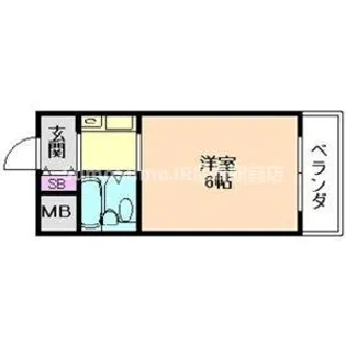 アーク上ノ島【1階】の間取り