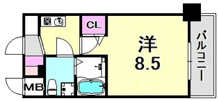 セレニテ甲子園Ⅱ【1階】の間取り
