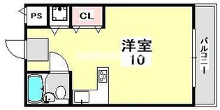 大昭マンション【4階】の間取り