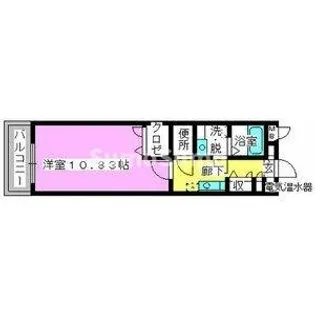 福岡県福岡市博多区博多駅前3丁目【マンション】の間取り