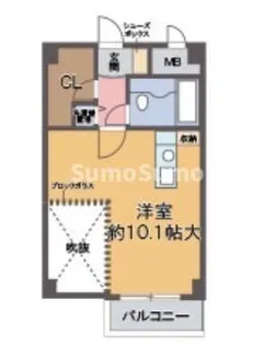 兵庫県芦屋市三条町【マンション】の間取り