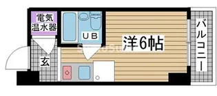 カサベラ花隈【5階】の間取り