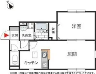 ボヌールⅡ【1階】の間取り