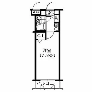 日神パレステージ三軒茶屋【1階】の間取り