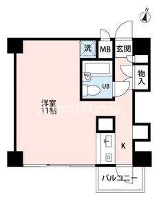 兵庫県芦屋市船戸町【マンション】の間取り
