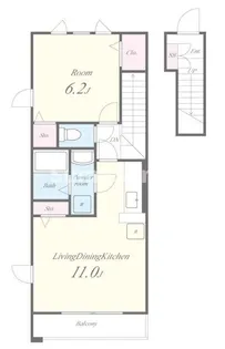 ケイズウエスト神戸の間取り