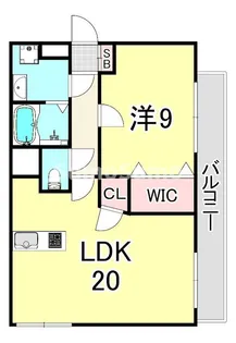 エフコート甲陽園東山 A棟【1階】の間取り