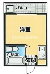 北長狭ダイヤモンドハイツ【4階】の間取り