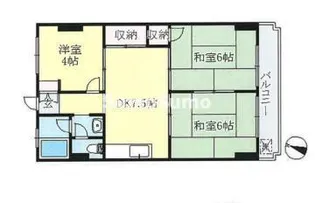 3DKの間取り画像