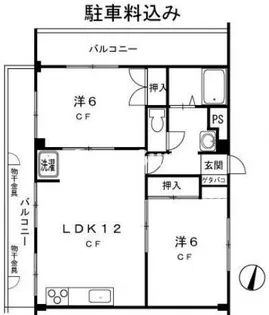 反高苑(タンタカエン)【3階】の間取り