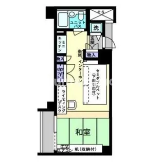 アルファコンフォート博多【8階】の間取り