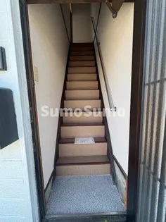 須磨浦3ハイツの玄関