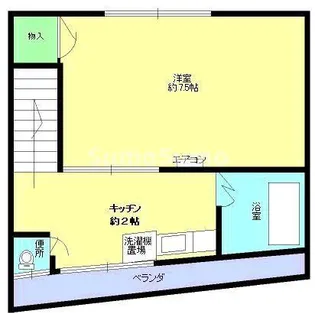 須磨浦3ハイツの間取り