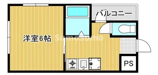 ワンフラーリッシュ西宮【4階】の間取り