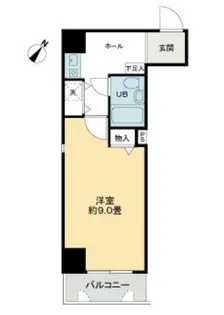 ライオンズプラザオータニ神戸【8階】の間取り