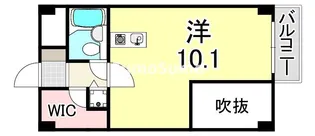 ホープ芦屋【4階】の間取り