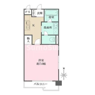 シャンブル仁左衛門【2階】の間取り