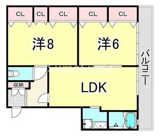 常吉マンション【3階】の間取り