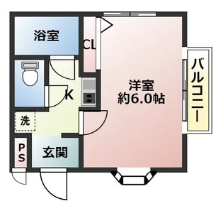 サンウィング神陽【3階】の間取り