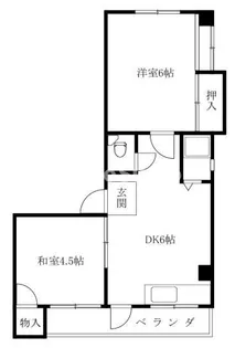 兵庫県神戸市中央区熊内町5丁目【マンション】の間取り
