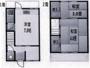 兵庫県神戸市垂水区東垂水2丁目【一戸建】の間取り