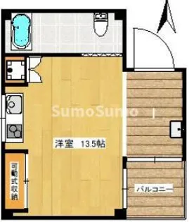 OAZO芦屋上宮川町【2階】の間取り