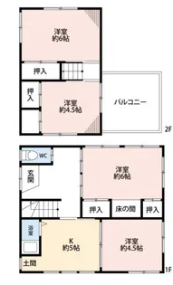 兵庫県神戸市垂水区塩屋町【一戸建】の間取り