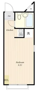 都立大パレヒルズ【3階】の間取り